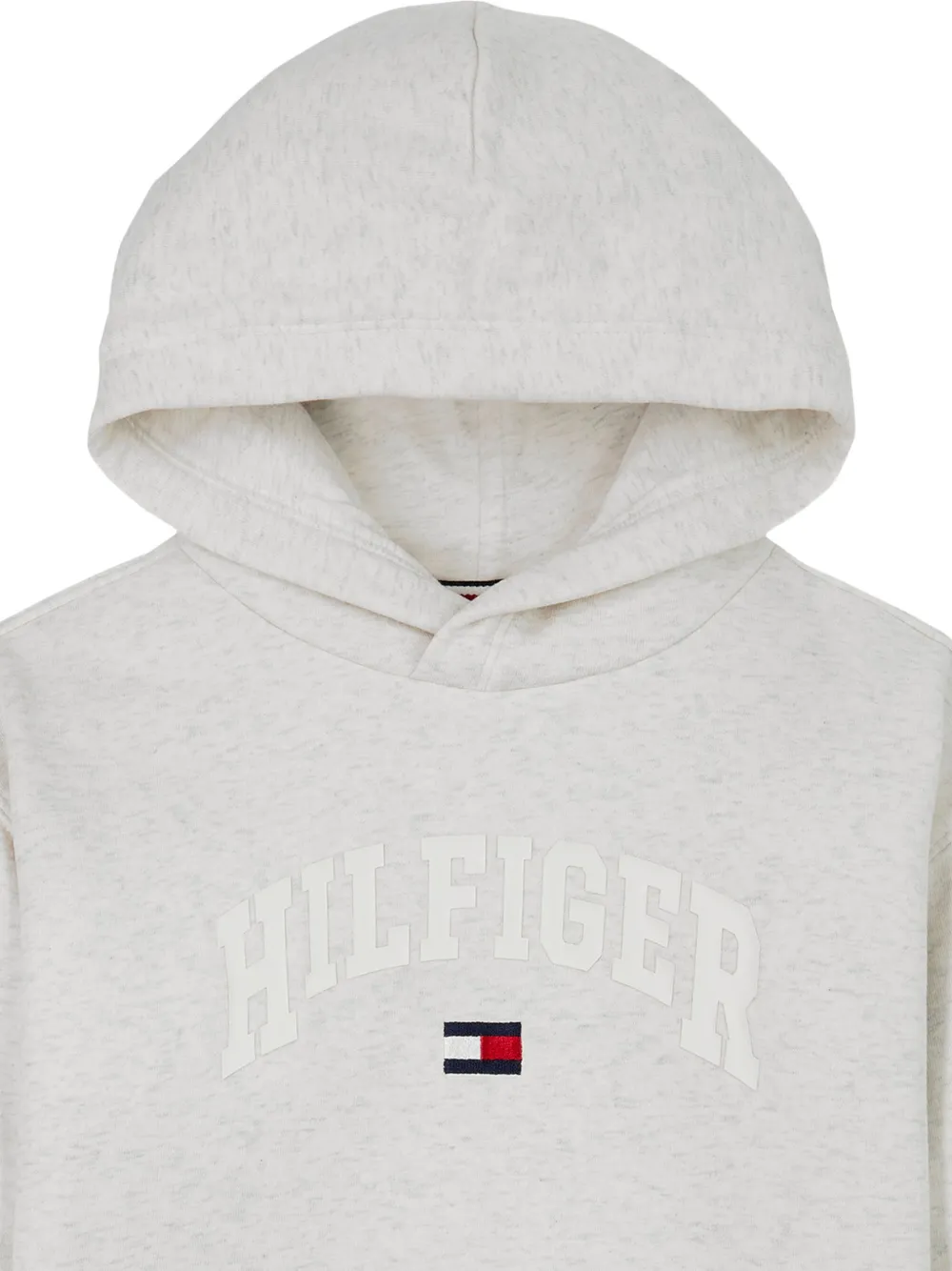 Tommy Hilfiger Junior Hoodie met logoprint Grijs