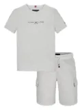 Tommy Hilfiger Junior cotton-blend shorts (set of two) - Grey