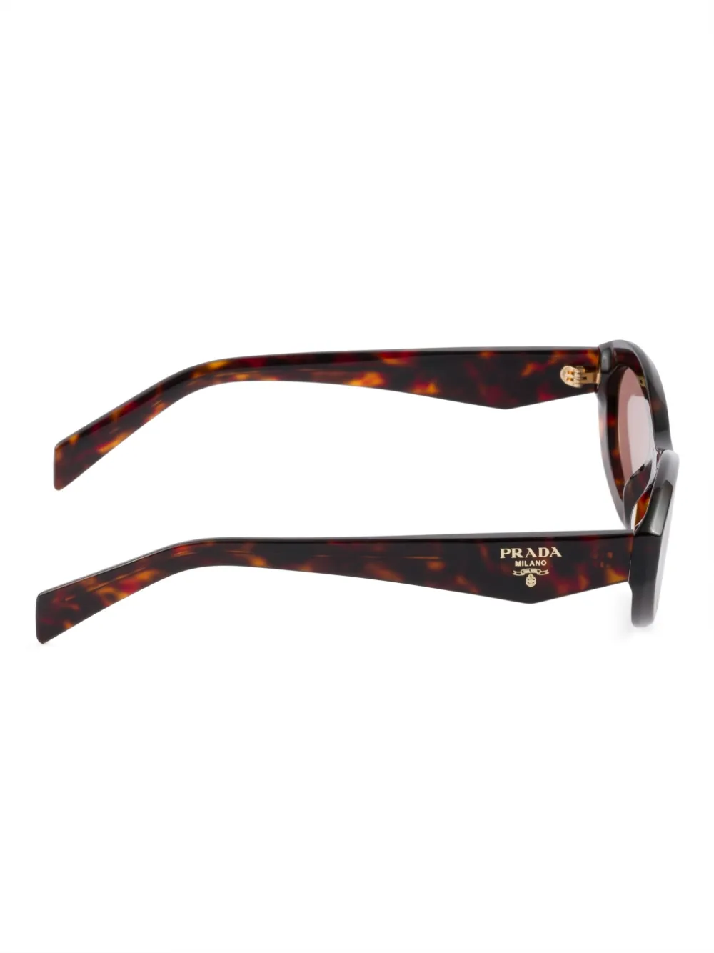Prada Eyewear Zonnebril Bruin