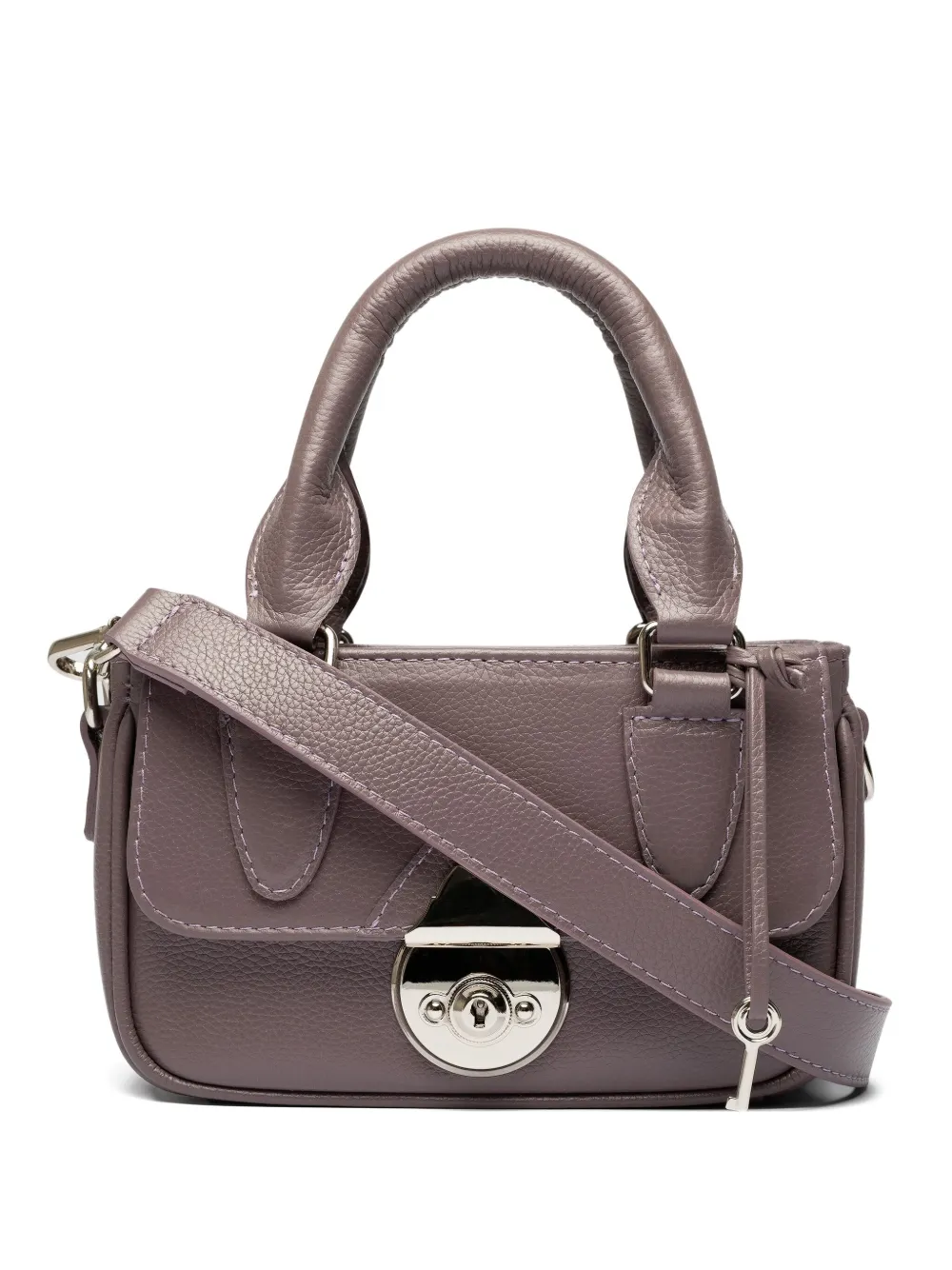 Sarah Chofakian Leren tas Bruin