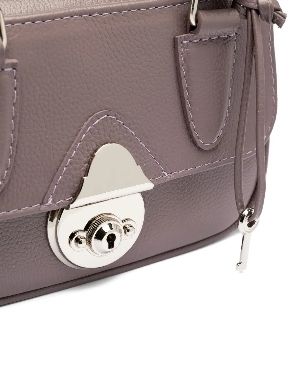 Sarah Chofakian Leren tas Bruin