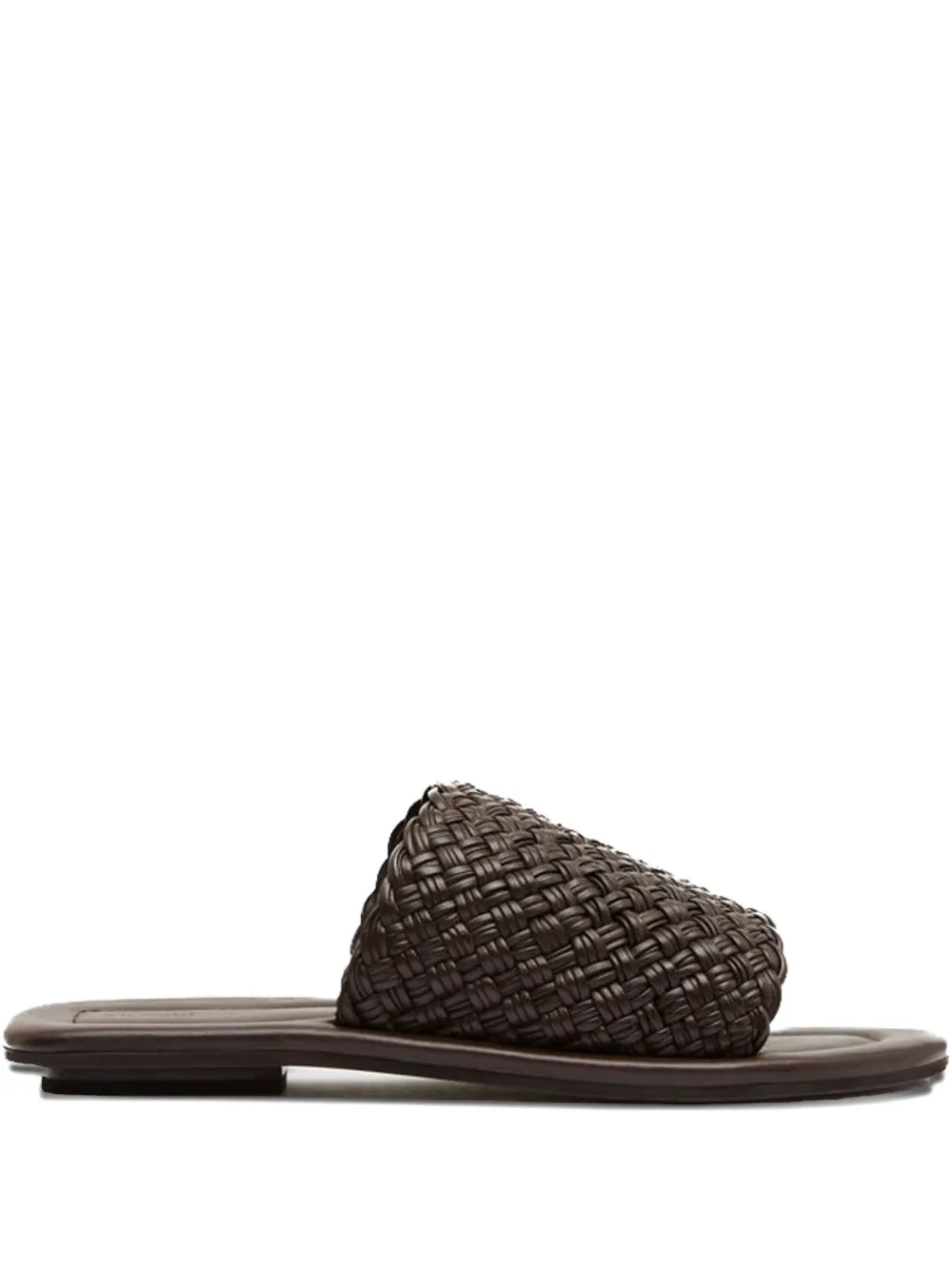 St. Agni woven slides | Brown | Image 1
