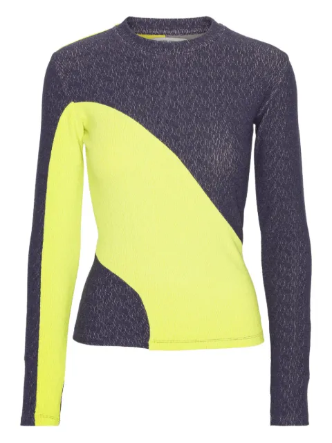 Henrik Vibskov colour-block long-sleeve T-shirt