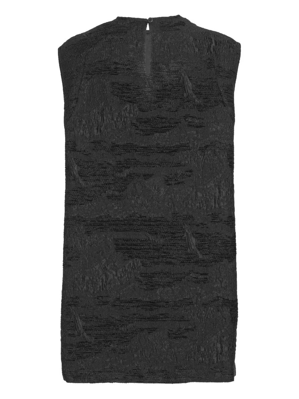 Henrik Vibskov Dart mouwloze mini-jurk Zwart