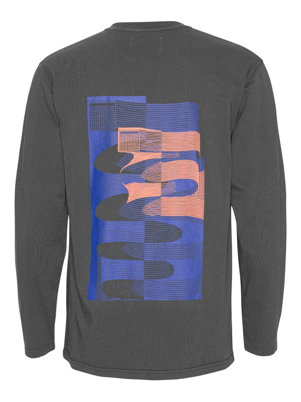 Henrik Vibskov T-shirt met abstracte print - Grijs
