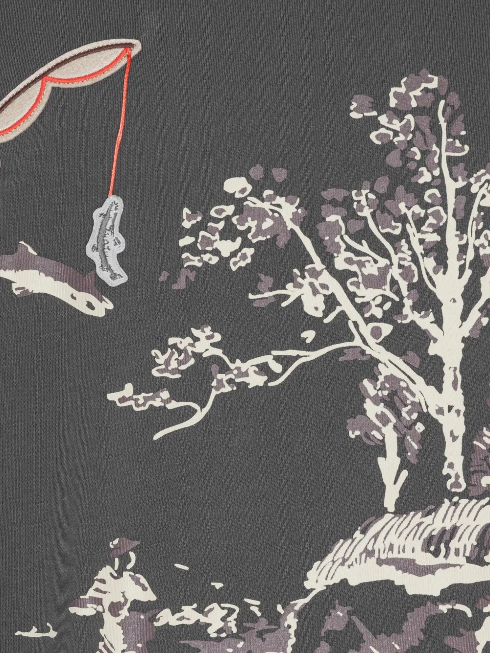 Henrik Vibskov T-shirt met print Grijs
