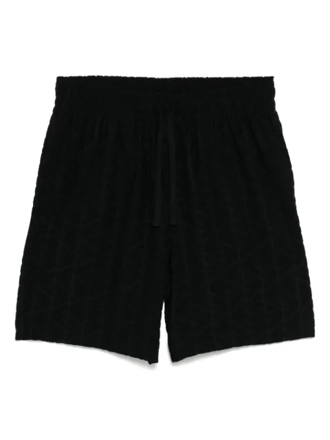 Emporio Armani logo-embroidered shorts
