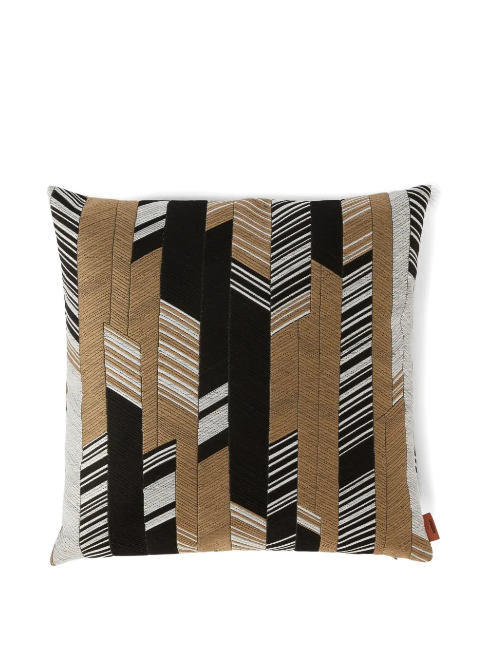 Missoni Home geometric-pattern cushion | Neutrals | Image 1