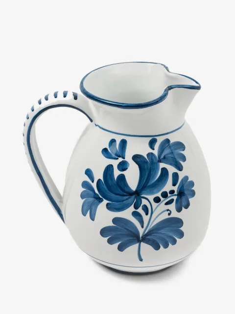 Cabana floral-print jug