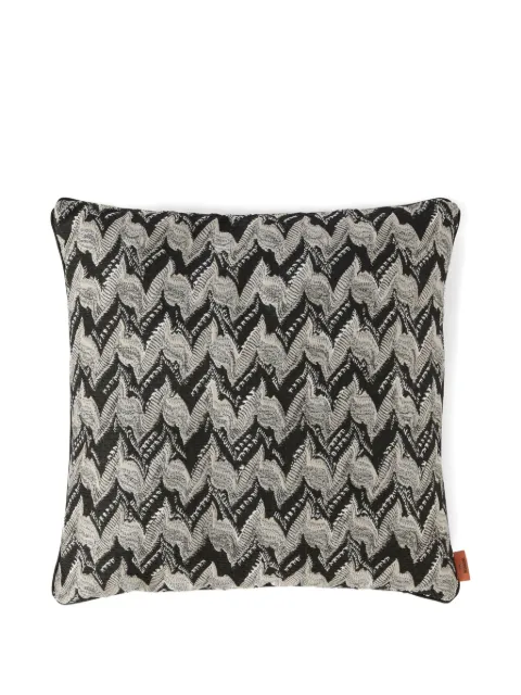 Missoni Home zigzag-pattern cushion
