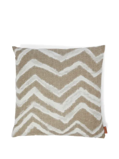 Missoni Home chevron-patterned cushion