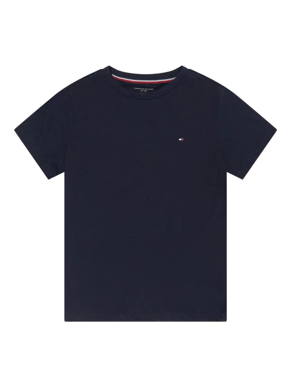 Tommy Hilfiger Junior Katoenen T-shirt Blauw