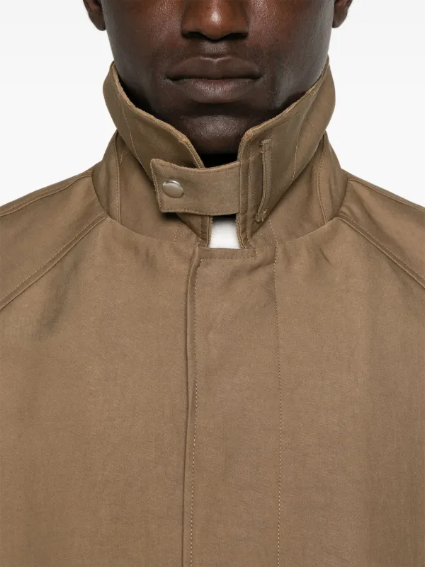 Sunflower Short Raglan Jacket | Brown | FARFETCH