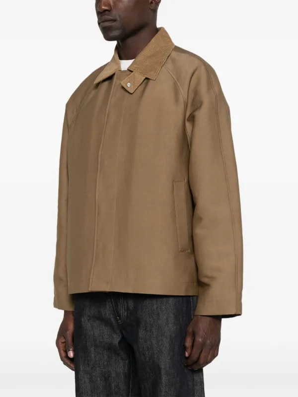 Sunflower Short Raglan Jacket | Brown | FARFETCH