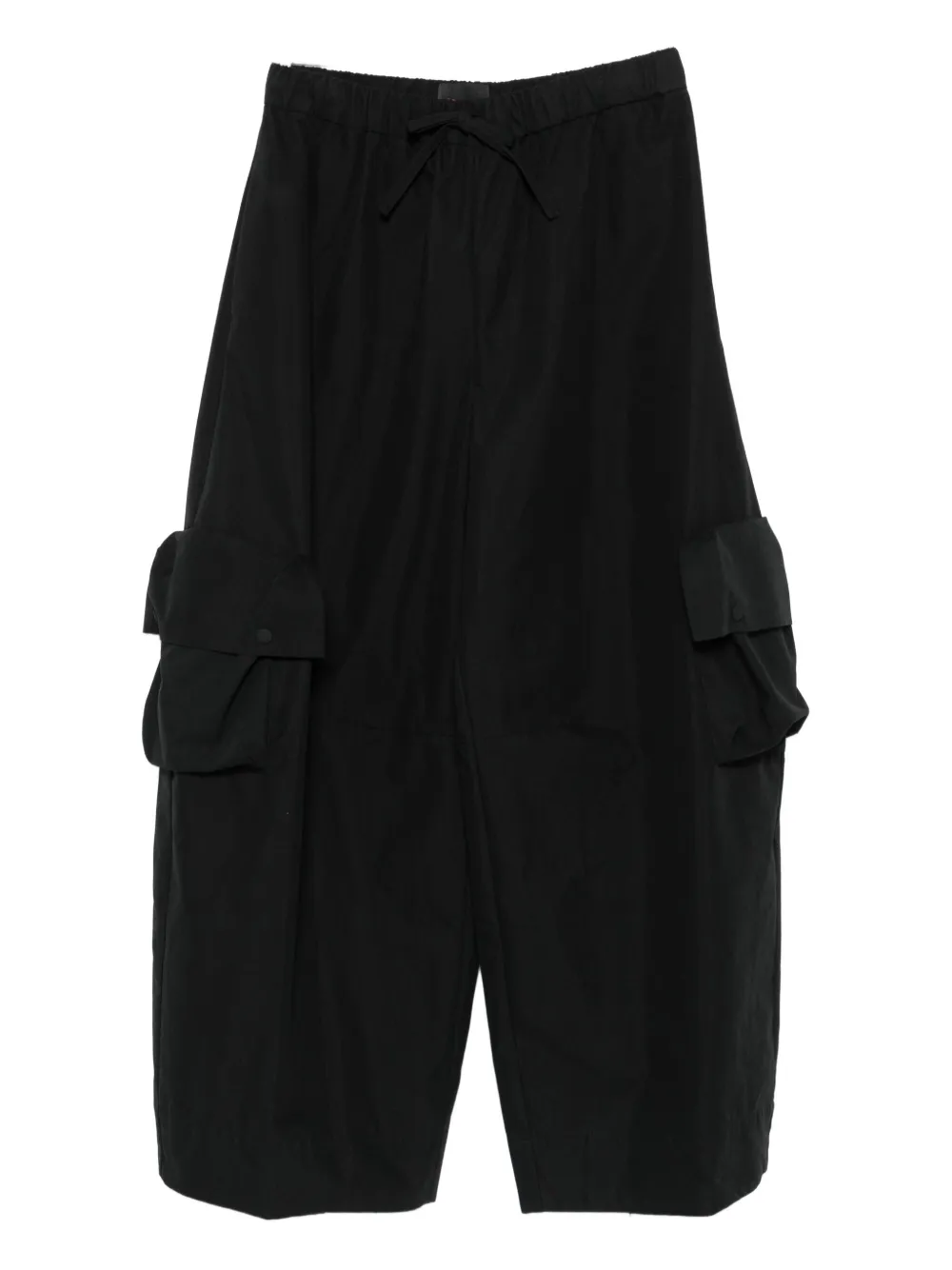 Simone Rocha drawstring-fastening multi-pockets trousers - Nero