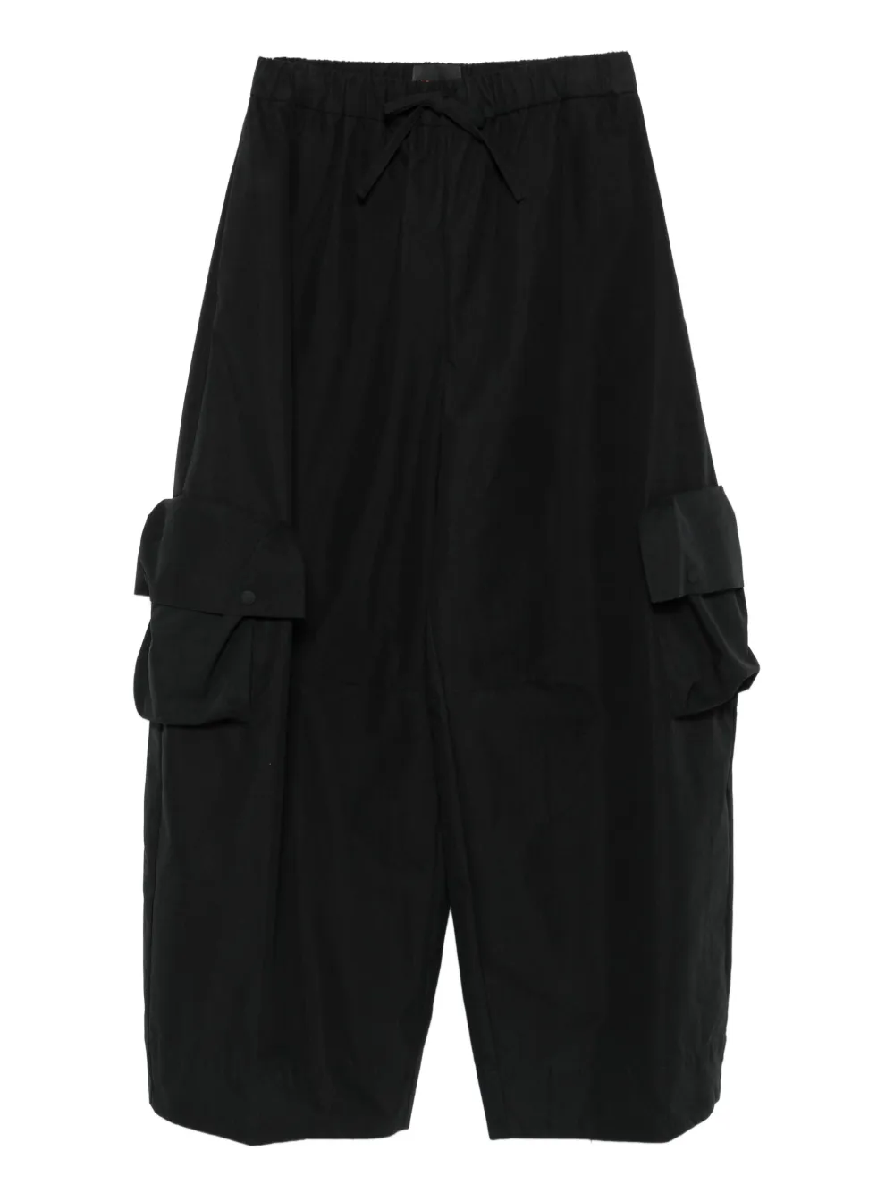 Simone Rocha Broek met trekkoordsluiting en zakken Zwart