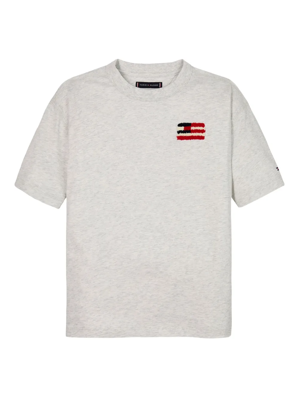 Tommy Hilfiger Junior playera Hilfiger Flag | neutro | Image 1