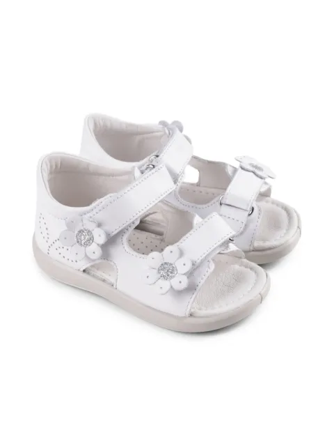 Falcotto sandalias con detalle de flor