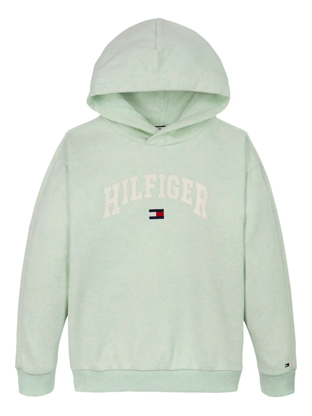 Tommy Hilfiger Junior Moletom de capuz com logo Varsity | Verde | Image 1