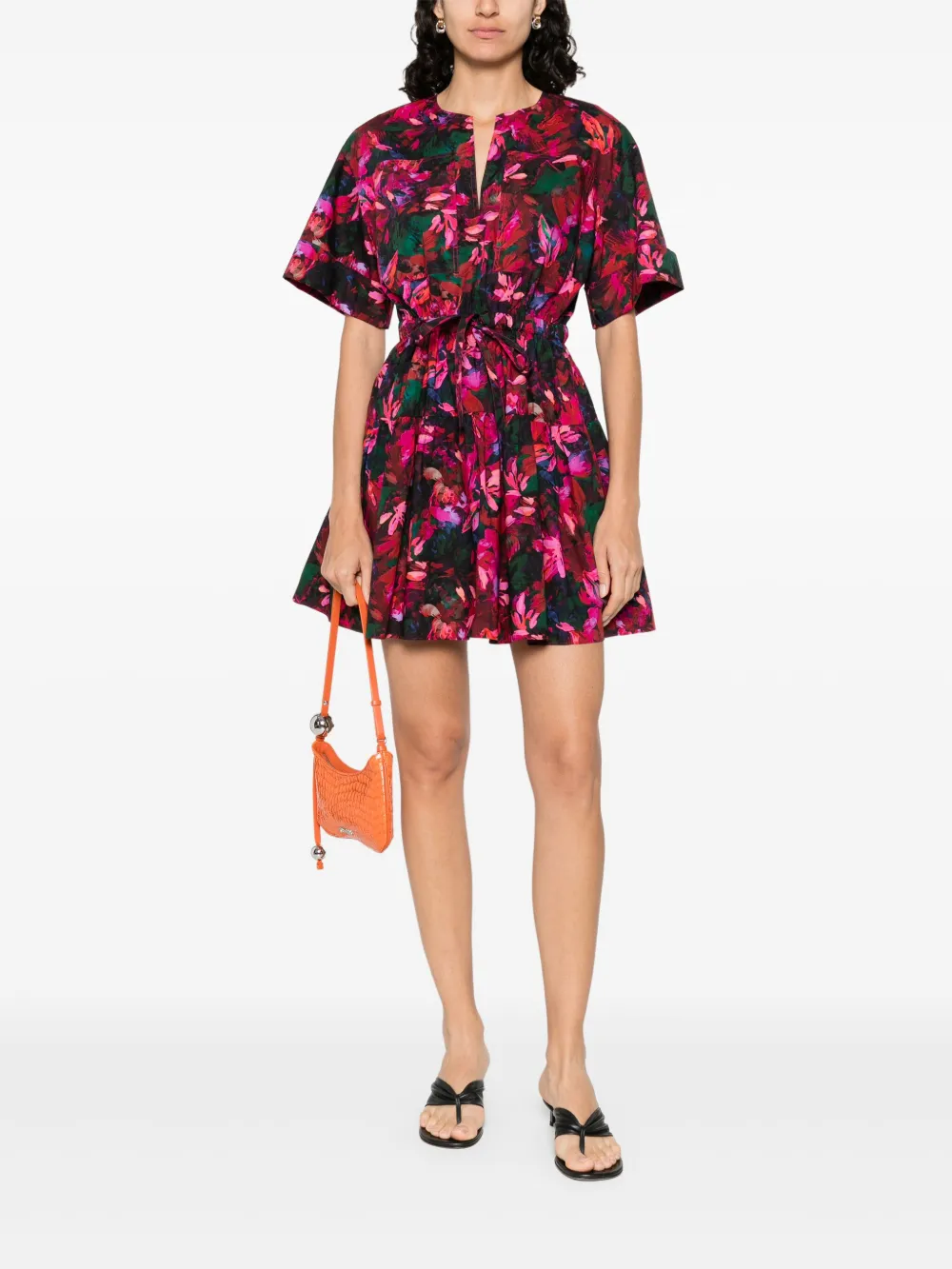 Ulla Johnson Nadira mini-jurk - Roze