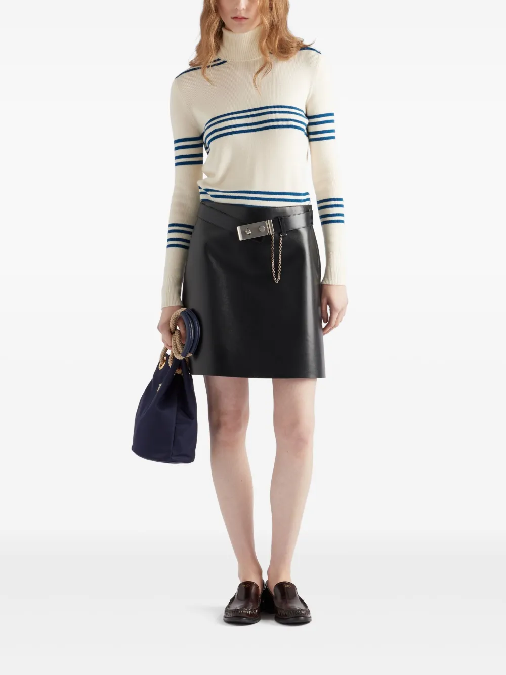 Prada roll-neck wool jumper | Knitted Sweaters | Image 2