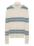 Prada roll-neck wool jumper - White