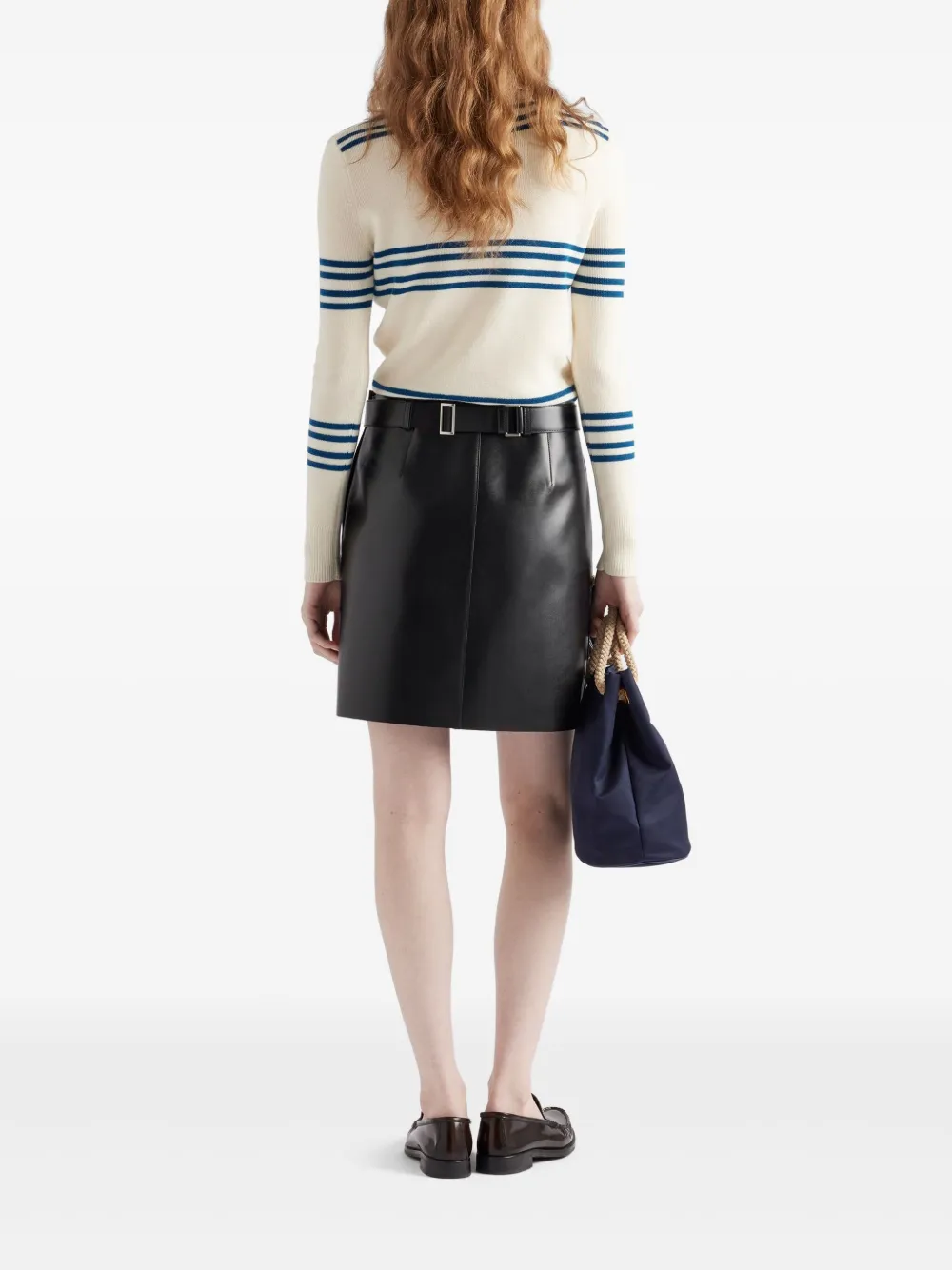 Prada Wollen coltrui Wit