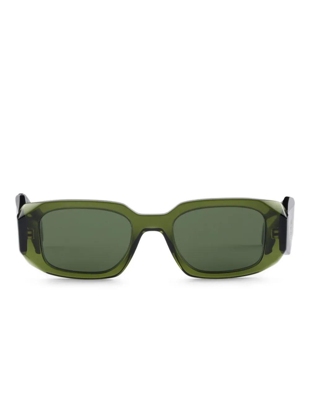 Prada Eyewear Zonnebril Groen