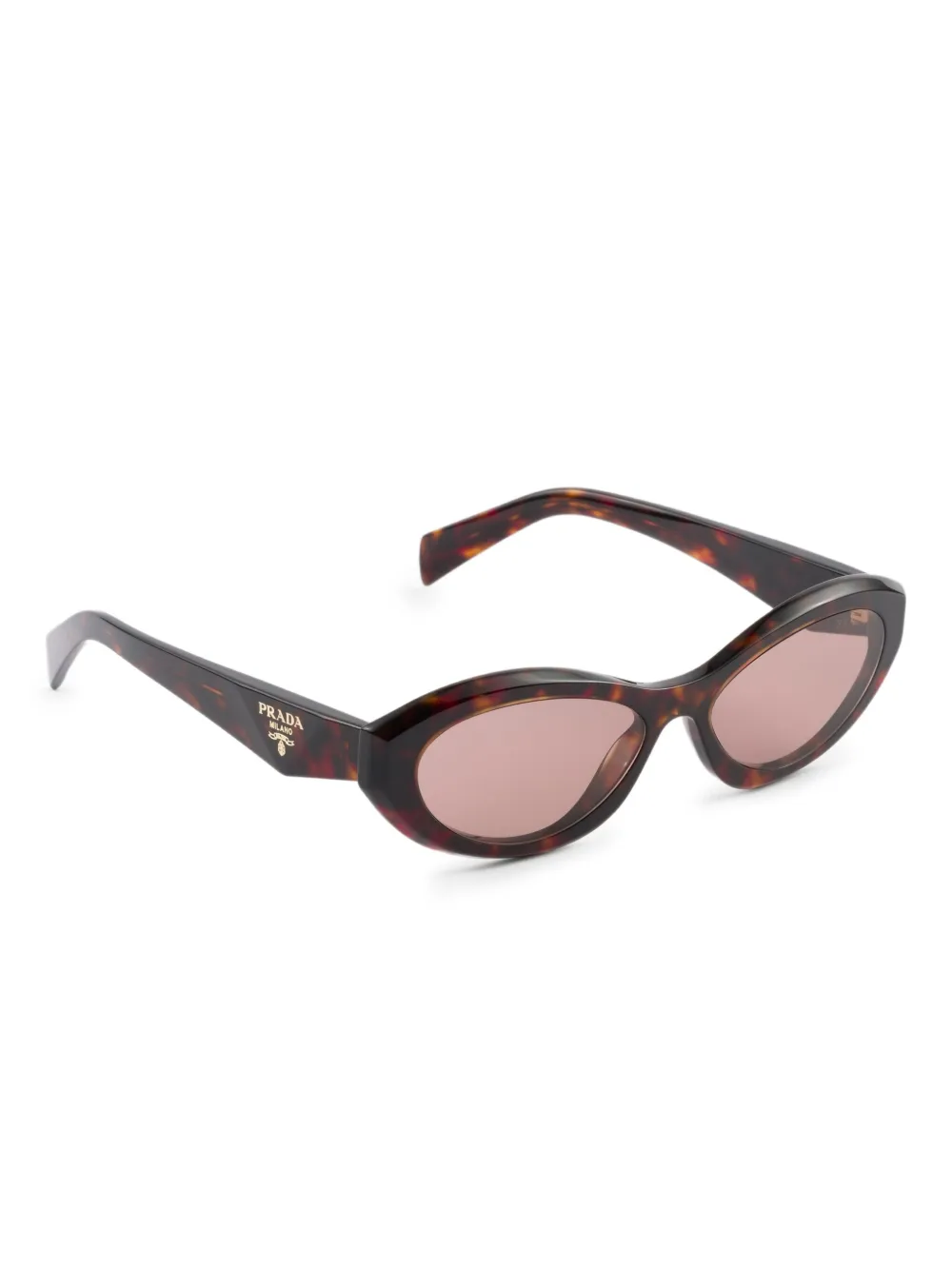 Prada Eyewear Zonnebril Bruin