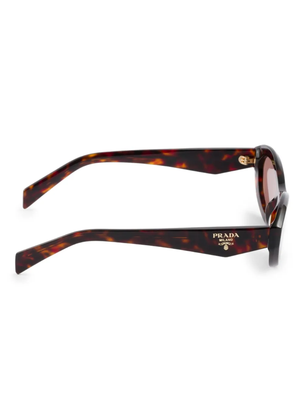 Prada Eyewear Zonnebril Bruin