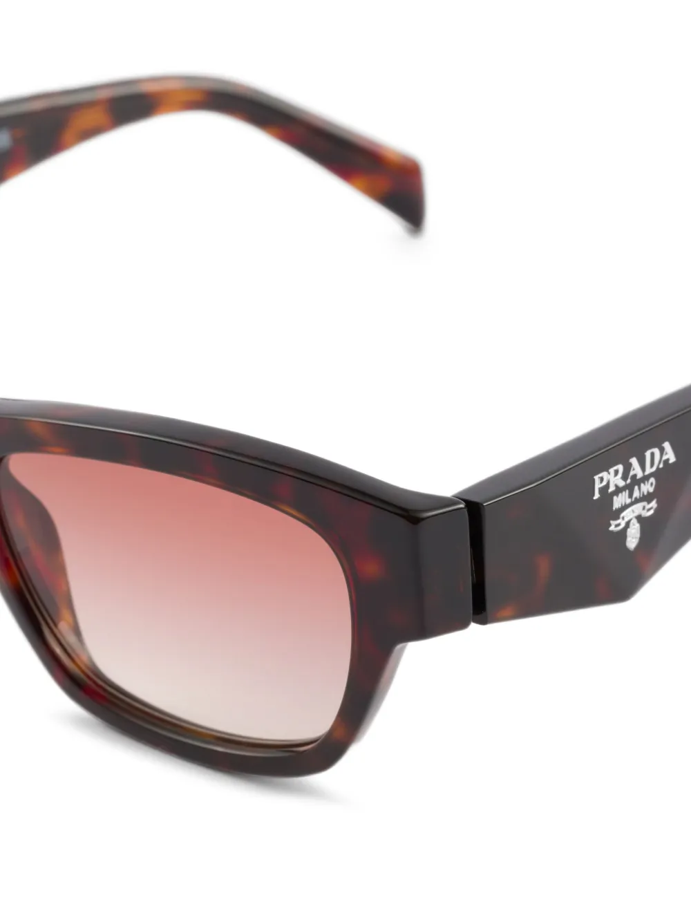 Prada Symbole Sunglasses In Brown