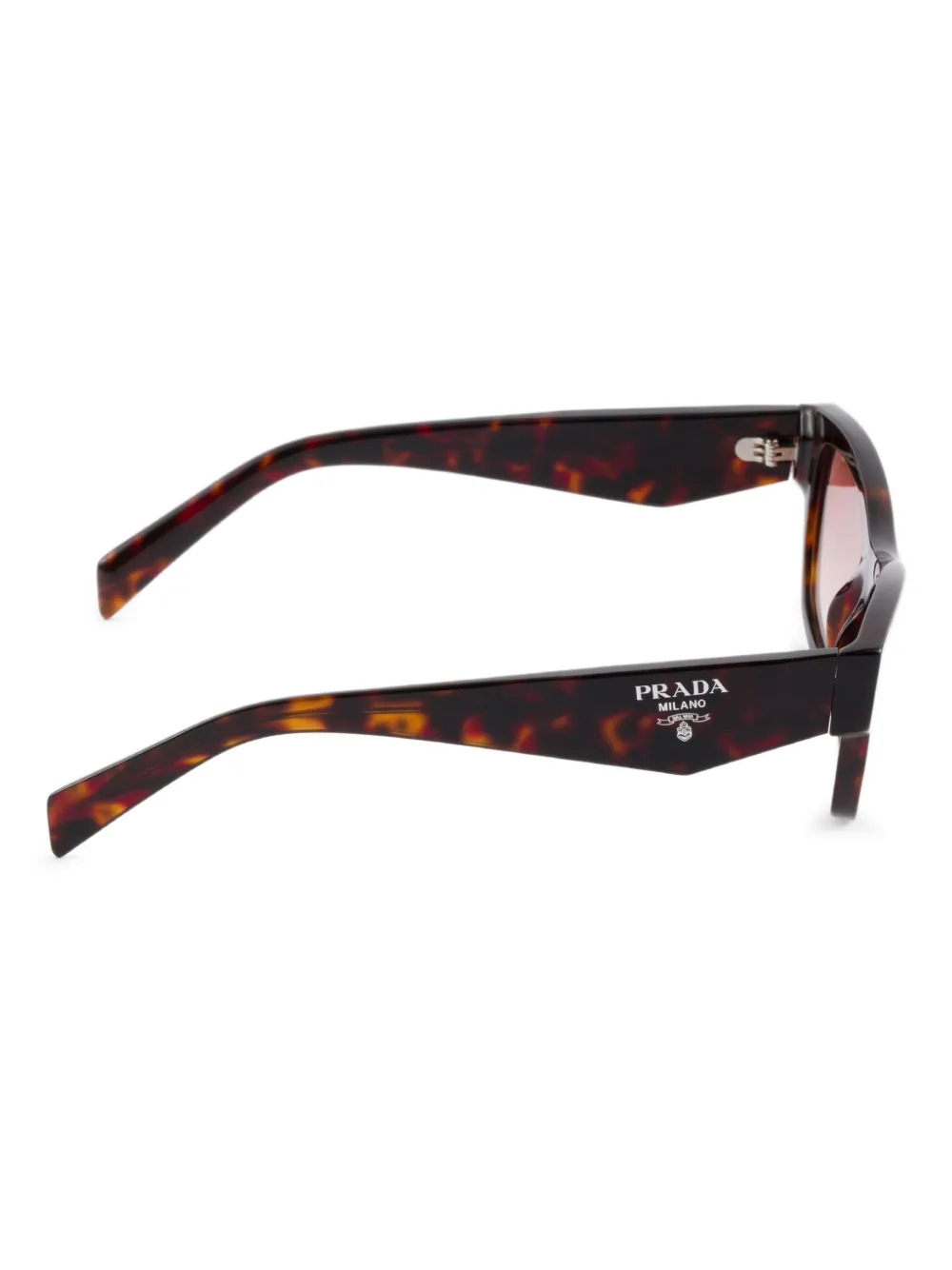 Prada Symbole Sunglasses In Brown