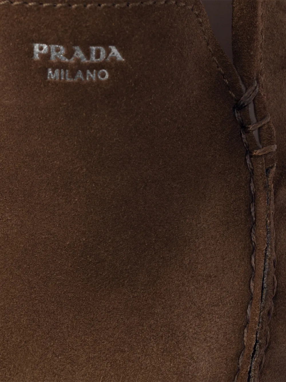 Prada suede loafers Brown