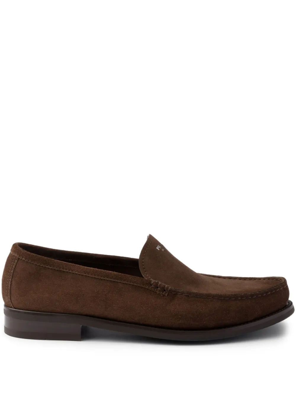 Prada suede loafers Brown