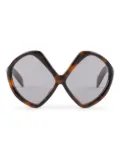 Prada Eyewear tortoiseshell sunglasses - Brown