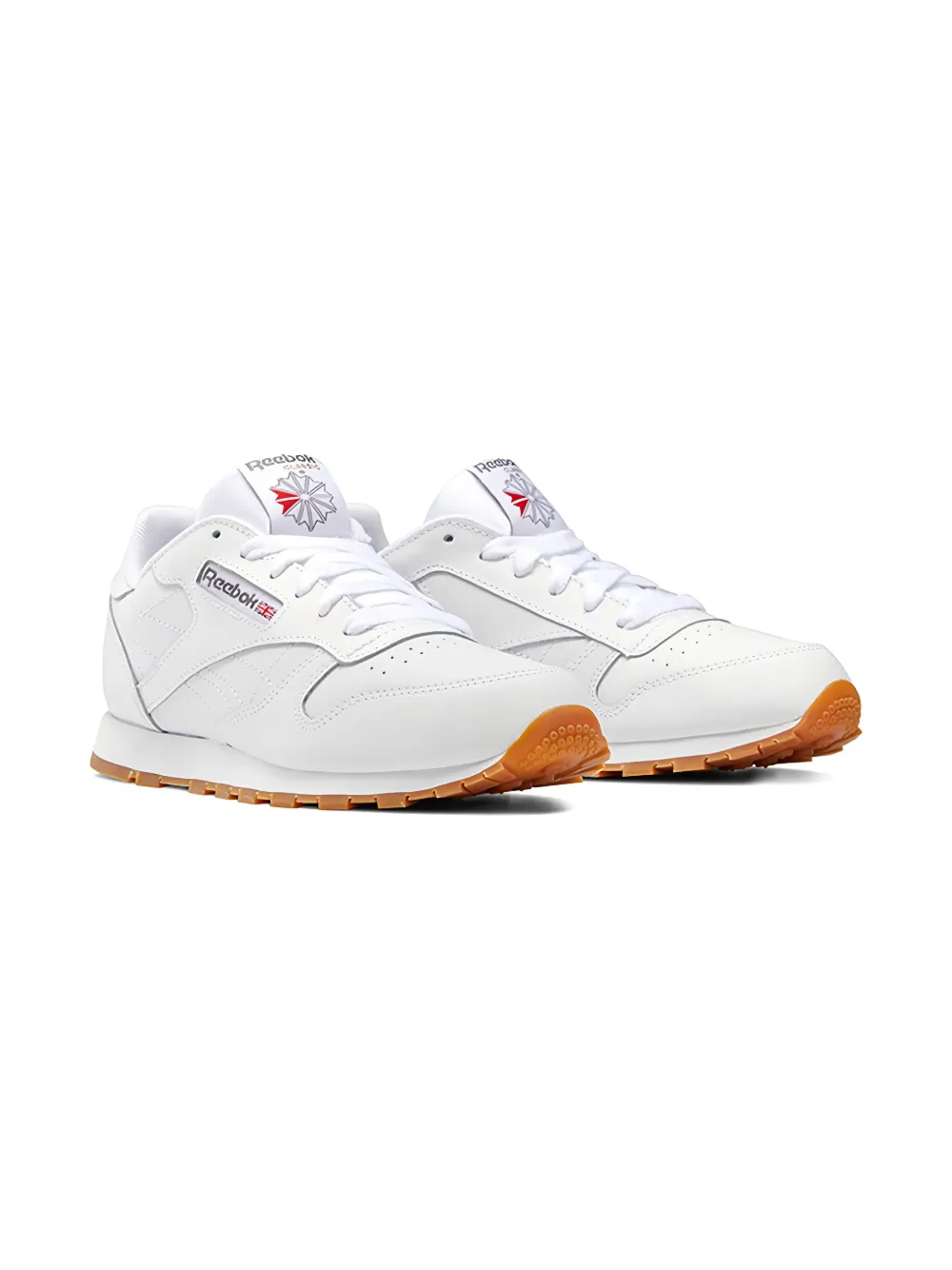 Reebok Kids Classic leather sneakers White