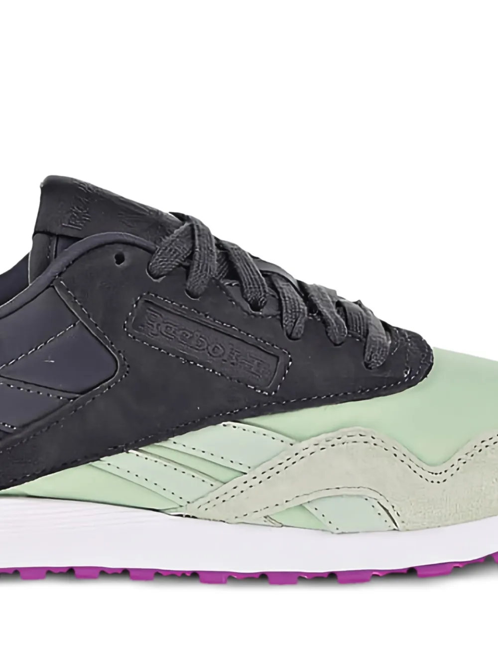 Reebok Classic Nylon CB "Sage Coal" sneakers Black
