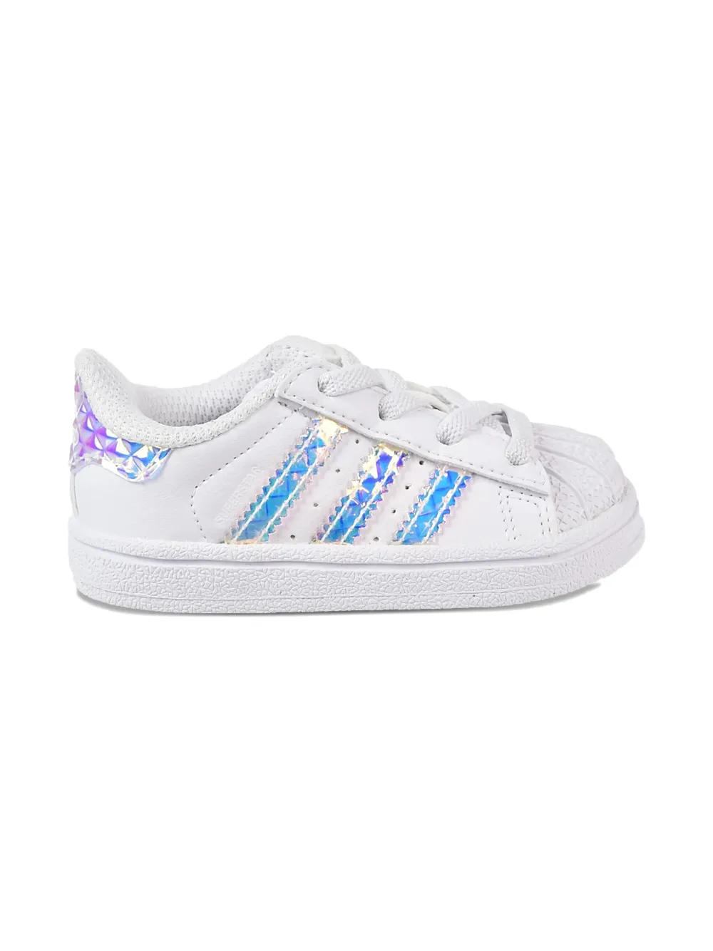 Adidas Kids Superstar "Iridescent" sneakers White