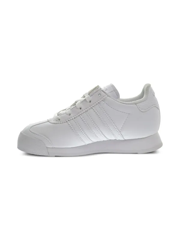 adidas Originals Samoa - Boys Preschool Shoes White/White/Clear Grey