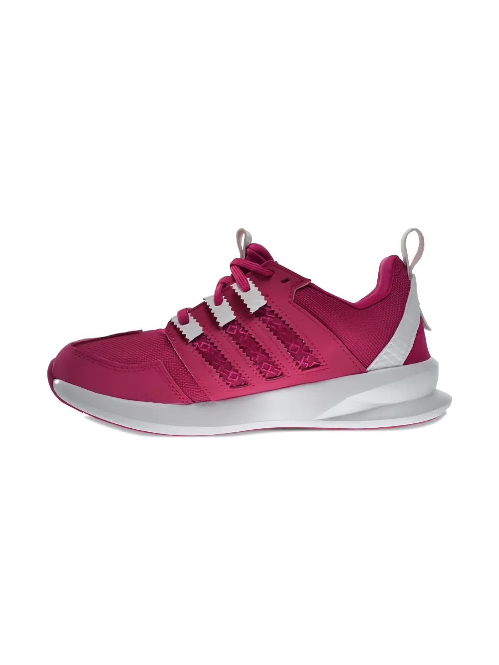 adidas Kids Loop Runner trainers Bold Pink Running White Ftw