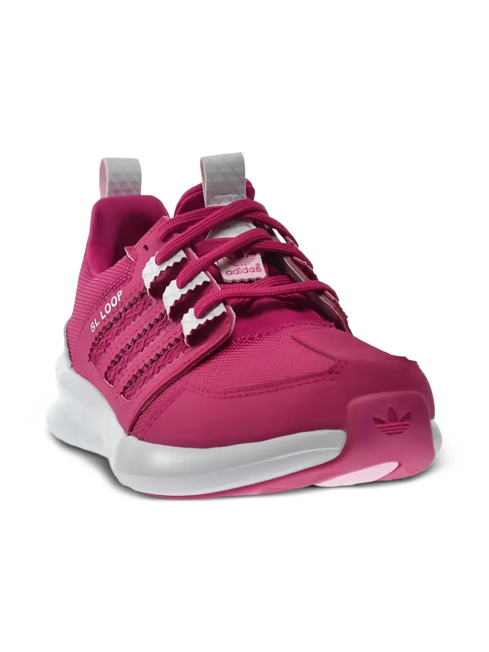 adidas Kids ループ ランナースニーカー - Bold Pink/Running White Ftw adidas Kids ループ ランナースニーカー - Bold Pink/Running White Ftw