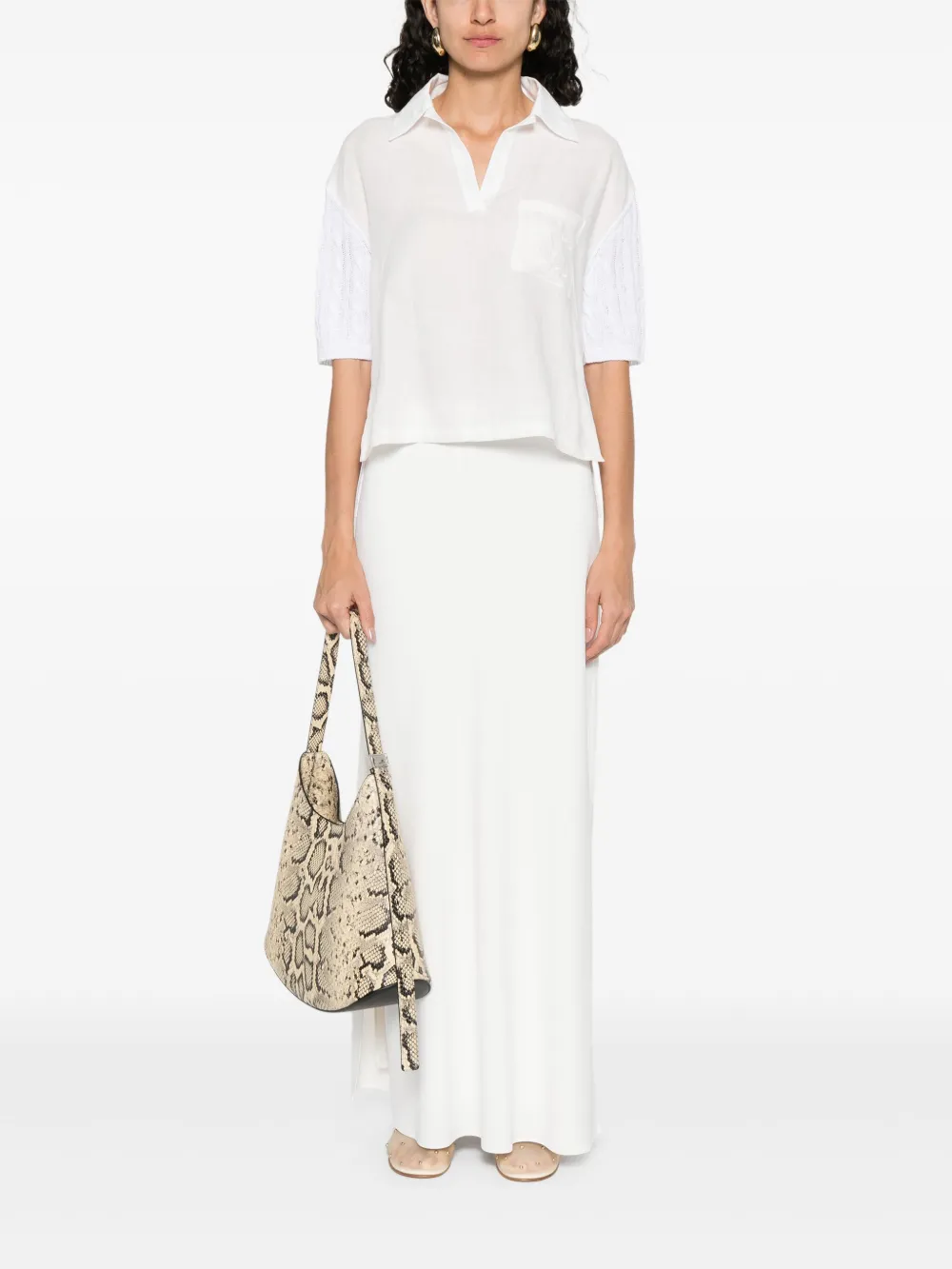 Max Mara Pavidi top - Wit