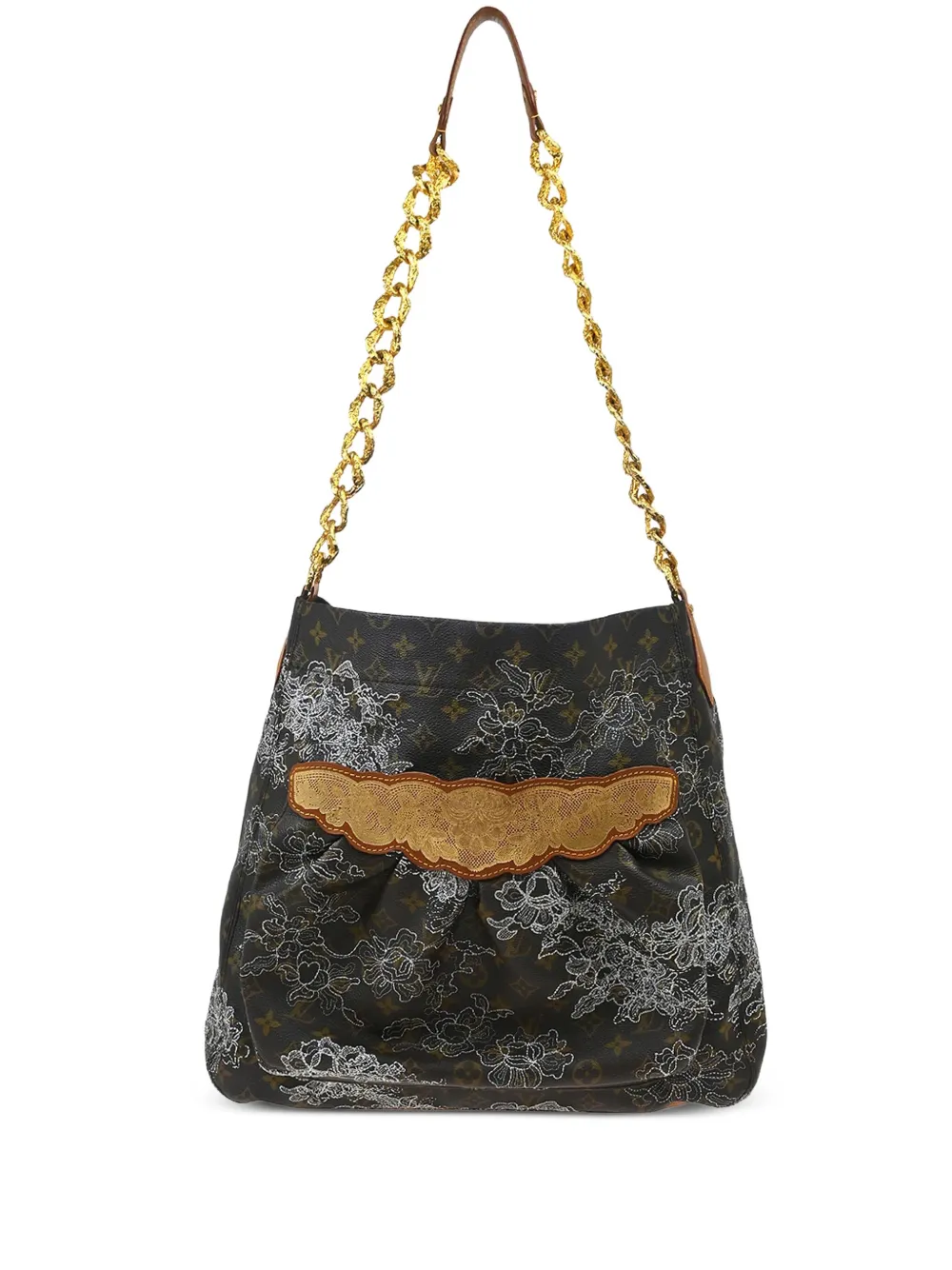 Louis Vuitton Pre-Owned 2007 Dentelle Fersen GM ショルダーバッグ - ブラウン Louis Vuitton Pre-Owned 2007 Dentelle Fersen GM ショルダーバッグ - ブラウン