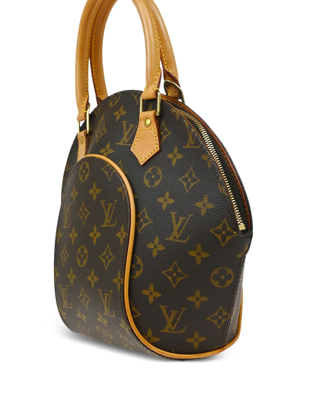 Pre-owned Louis Vuitton 2000 Ellipse Pm Handbag In Brown