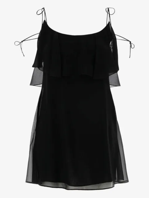 Saint Laurent ruffle-detail dress