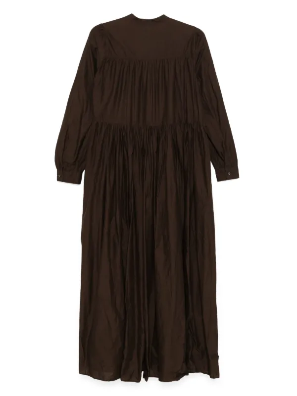 ASPESI Cotton Muslin Maxi Dress Brown FARFETCH PH
