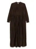 ASPESI cotton muslin maxi dress - Brown