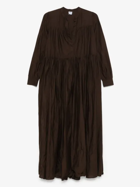 ASPESI Katoenen mousseline maxi-jurk