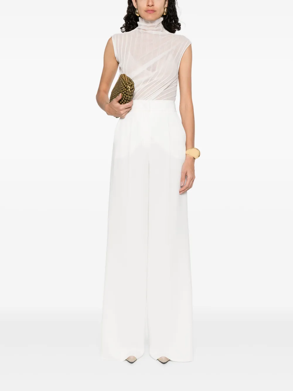 Max Mara Abetone broek - Wit