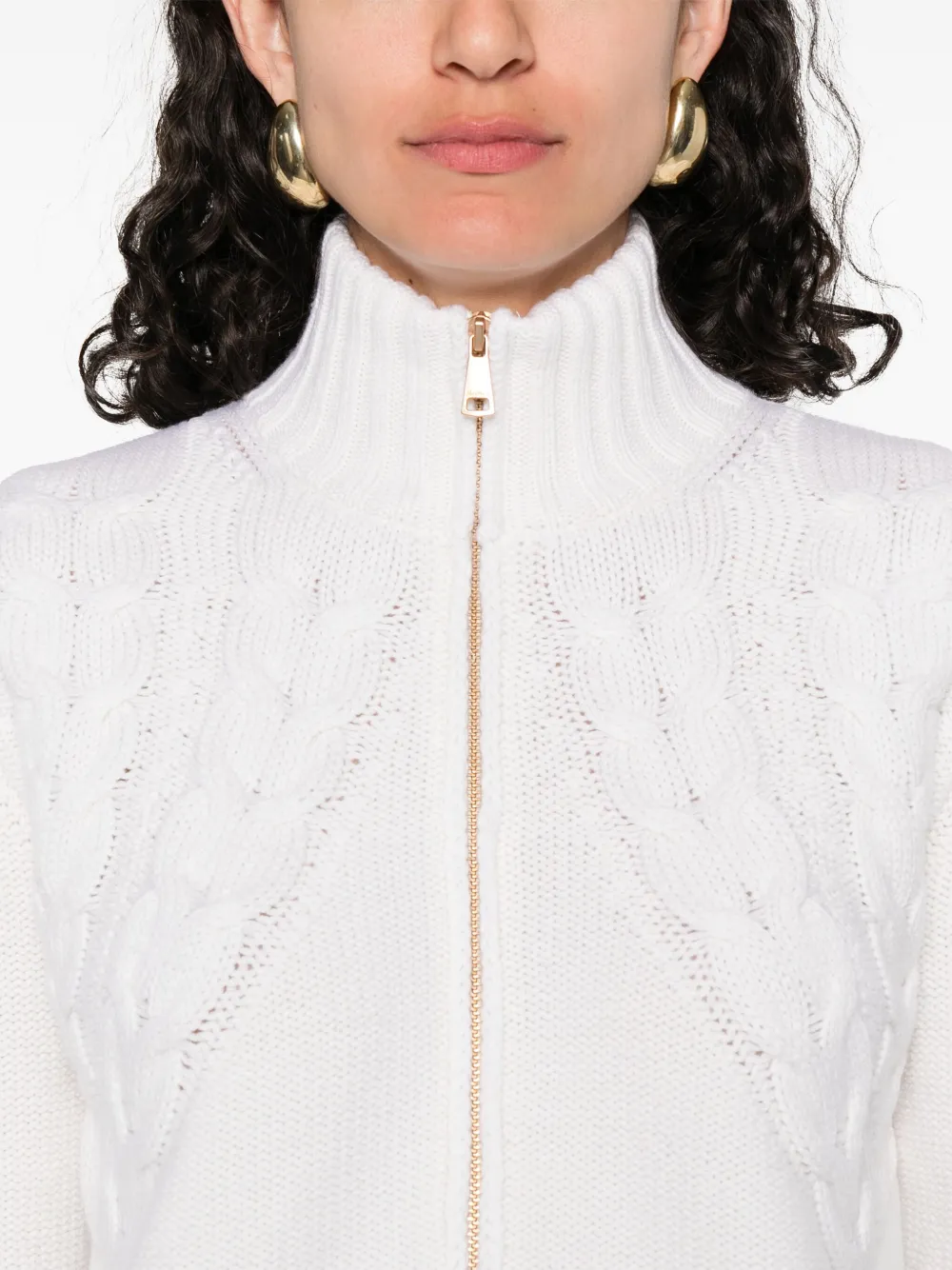 Max Mara Mabel vest Wit
